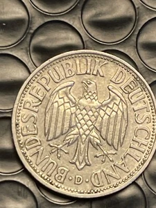 1959D Germany 1 Mark Coin XF - Picture 1 of 2