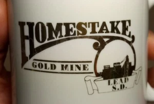 Homestake Gold Mine LINYI Coffee Cup Lead South Dakota - Picture 1 of 8