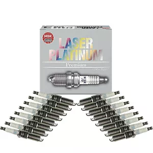 NGK 97408 Set of 16 Laser Platinum Spark Plugs for Chrysler Dodge Jeep V8 6.4L - Picture 1 of 1