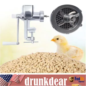 Manual Animal Feed Pellet Mill Machine Animal Food Maker Pellet Making Machine - Picture 1 of 18