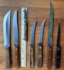Vintage Olsen Knives Butcher, Fillet, Kitchen Knives