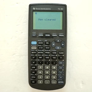 Texas Instruments TI-82 Graphing Calculator without Cover - Tested - Picture 1 of 4