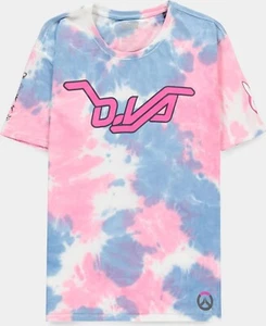 Overwatch - D.VA Tie Dye - Women's Short Sleeved T-shirt Multicolor - Bild 1 von 2