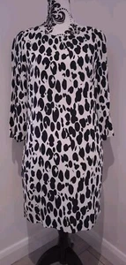Boden Dress Size 8 R UK Navy White BNWT - Picture 1 of 6
