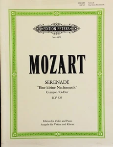 Eine Kleine Nachtmusik in G major for violin solo and piano - Picture 1 of 1