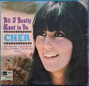 CHER - ALL I REALLY WANT TO DO - 12" VINYL LP ALBUM RECORD - Picture 1 of 4