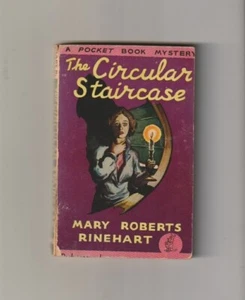 J274 Circular Staircase 98 M Rinehart Mystery Pocket Book Vintage Paperback Book - Picture 1 of 3