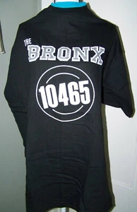 VINTAGE THE BRONX NEW YORK 10465 SCHWARZES T-SHIRT ODER NACHTSHIRT - LARGE - Bild 1 von 1