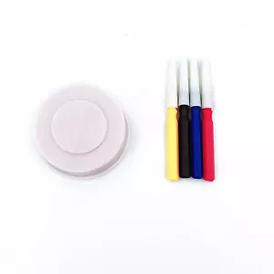 Lubricator Dish 4*Oiler Pen Needle+Oil Cup Watch Clock Repair Tool Precision - Picture 1 of 7