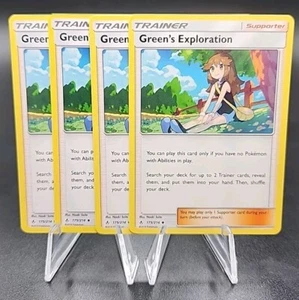 X4 Sun & Moon Unbroken Bonds 175/214 Green's Exploration Pokemon Playset - Picture 1 of 1