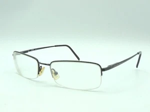 Hugo Boss 0050 0006 Black Half Rim Eyeglass Frames 52 18 140 - Picture 1 of 11