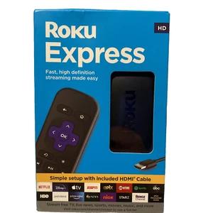 Roku Express HD Streaming Media Player Model - 3930R - Picture 1 of 6