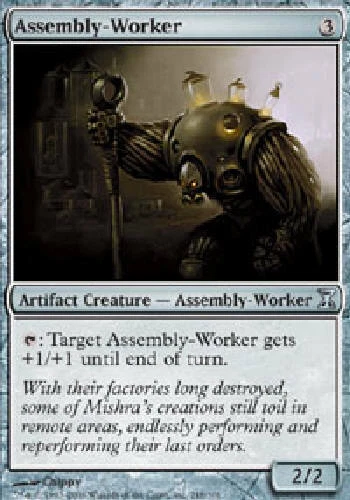 ASSEMBLY-WORKER Time Spiral MTG Magic the Gathering Cards DJMagic - Image 1 of 1
