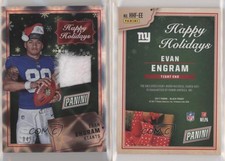 2017 Panini Black Friday Hyper Plaid /10 Evan Engram #HHF-EE Rookie RC