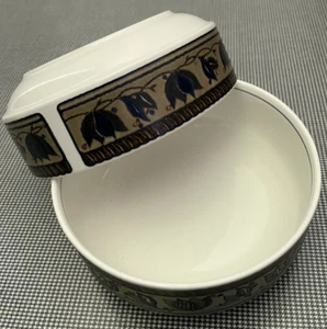 Mikasa Arabella 6-3/8" Soup Cereal Bowls #CAC01 set/2 Bowls MINT! U5 - Picture 1 of 2