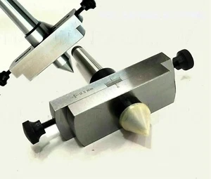 Tornio contropunta attacco tornitura conico 2 pezzi combinato in dimensioni gambo 2MT e 3MT - Foto 1 di 5