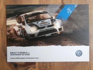 CP RALLYE VOLKSWAGEN POLO WRC Team Volkswagen Motorsport SEBASTIEN OGIER - Bild 1 von 2