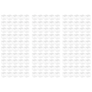 150Pcs Clear Plastic Boxes for Gifts Pvc Packing Box Gift Packaging8017 - Picture 1 of 8