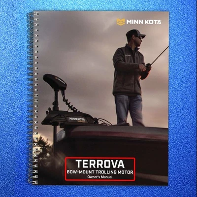 MINN KOTA TERROVA Trolling Motor Owners Manual - WIRE SECURED - ROBUST COVERS - Image 1 of 4