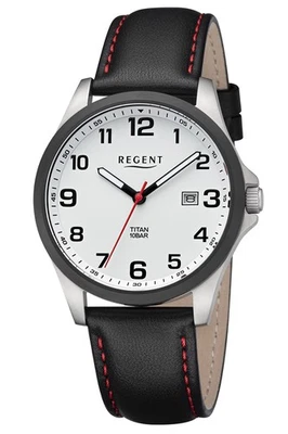 Regent Orologio da Uomo Titanio Con Quadrante Luminoso 11190208 - Immagine 1 di 2