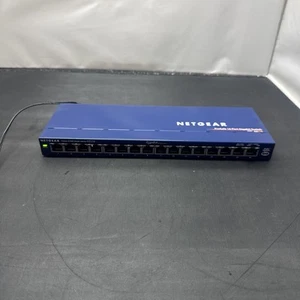 NETGEAR ProSafe Plus GS116 v2 16 Port Gigabit Ethernet Switch Blue - Picture 1 of 6