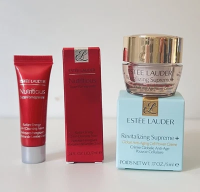 Estee Lauder Nutritious Foam Cleanser + Revitalizing Supreme+ Cell Power Creme - Image 1 of 4