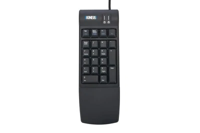 Ergonomic Dark Gray Tenkeyless Keypad with Palm Support for Windows Users - Image 1 of 4