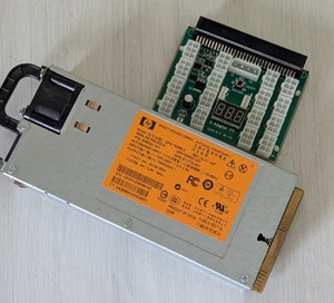Dell 750W Power Supply with Parallel Miner X-Adapter V11 - Picture 1 of 8