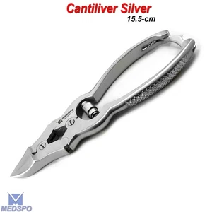 Heavy Duty Thick Nail Cantilever Toe Nail Clipper Cutters Hard Nail Trimmer Tool - Picture 1 of 5