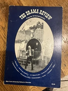 The Drama Review TDR Magazine Theatre Journal NYU RARE VTG 1974 70s NYC - Foto 1 di 7