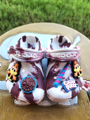 Crocs Classic "Cocoa Puffs" Toddler 5C - Image 1 of 4
