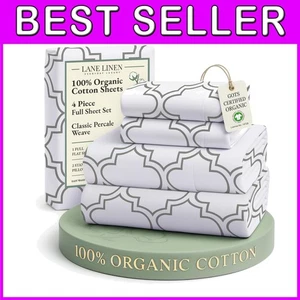 Organic Cotton Full Bedding - Temperature Regulating - Picture 1 of 10
