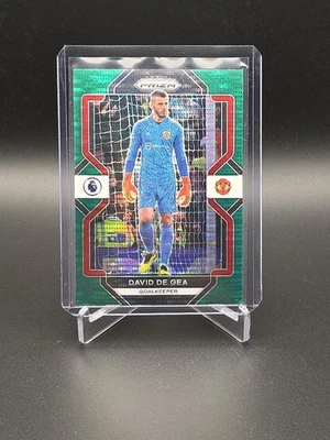 2022-23 Prizm Premier League David de Gea #85 Green Pulsar Manchester United - Image 1 of 2