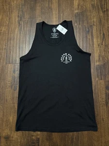 NWT Volcom Stone True To This Tank Top In Black Men’s Size Medium. D4 - Picture 1 of 6