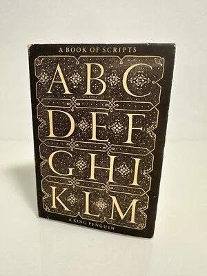A Book of Scripts by Alfred Fairbank King Penguin 1952 HCDJ Vintage Foto 1 de 4