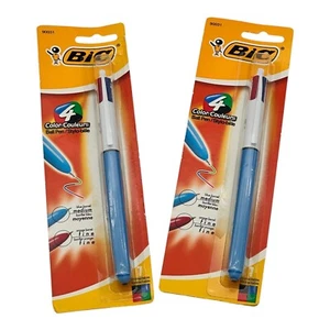 BIC 4 color pens Set of 2 New In Package - Picture 1 of 3