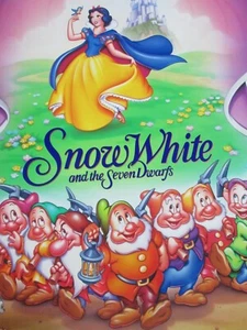 Disney SNOW WHITE Original THEATER-USED Movie Poster 27x40 Rolled  #'d DS -C6 - Picture 1 of 12