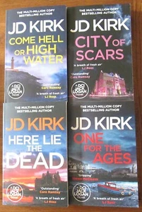 DCI Logan Crime Thrillers book Series 13-16 Collection 4 Books Set by JD Kirk - Imagen 1 de 2