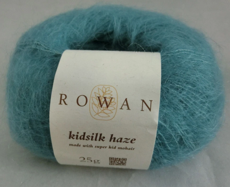 (558 €/kg):  25 g Rowan KIDSILK HAZE, Farbe Sh 666 türkis Lot 5786   #3675 - Bild 1 von 1