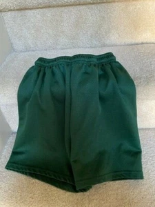 Flynn & O'Hara Shorts Youth Medium M Green Drawstring Elastic Band GYM uniform - Picture 1 of 3