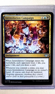2024 Magic the Gathering Outlaws of Thunder Junction #208 Intimidation Campaign - Picture 1 of 3