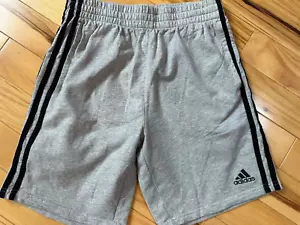 Pantalones Cortos Adidas Activewear 100% Algodón Jóvenes Niños Talla L 14-16 Gris/Negro - Imagen 1 de 6