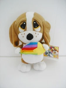 Sad Sam & Honey Plüschtier Nanco Stofftier Welpe Hund Satin Regenbogen Stern NEU Traurige Augen - Bild 1 von 7