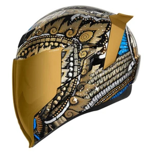 Icon Airflite Casco da moto daytriper - oro - Foto 1 di 5