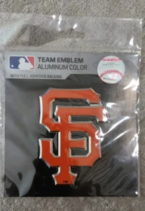 MLB San Francisco Giants 3D COLOR LOGO ALUMINUM AUTO EMBLEM ProMark  - Picture 1 of 3