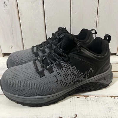 Thorogood Womens AST Low Safety Toe Work Shoe Size 10.5 M Grey Lace Up Sneaker - Image 1 of 4