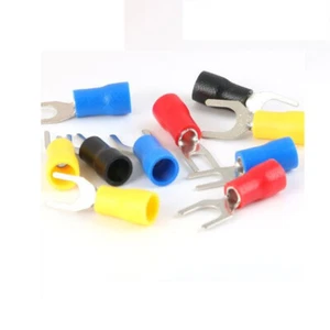 20pcs Cold press terminal blocks SV2-3.2/4/5 fork U type Y type insulated - Picture 1 of 4
