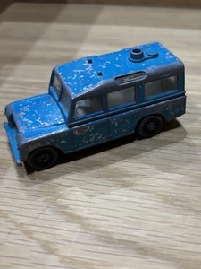 Lesney Matchbox No. 12 Land Rover Safari 1965 Blue Made In United Kingdom - Picture 1 of 9