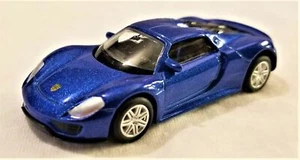RMZ City - 3" Scale Model Porsche 918 Spyder Blue (BBUF355027B) - Bild 1 von 1