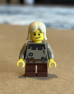 LEGO Fantasy Era - Bauernkind Minifigur cas411 | 10193 Mittelaltermarkt Vil. - Bild 1 von 4